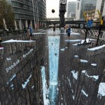 Самый большой 3D рисунок на асфальте в мире. Лондон…