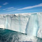 Водопады ледника Свальбард….