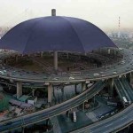 Самый большой зонт в мире находится в Китае, провинция Gansu……