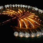 Фейерверк на Островах Пальм, ОАЭ…