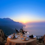 Ужин с видом на средиземное море…