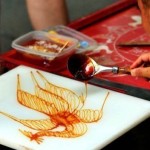 Старинная китайская традиция рисования карамельным сахаром……