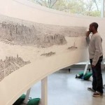Больной аутизмом художник Стивен Вилтшер рисует Нью-Йорк по памяти после 20-минутного полета над гор…
