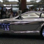 Автомобиль созданный из белого золота для нефтяного миллиардера из города Абу-Даби, Mercedes V10 Qua…