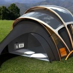 Компания Orange представила концепт палатки из фотогальванической ткани, способной аккумулировать со…