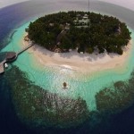 Один из Мальдивских островов….