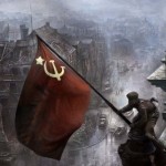 68 лет назад, 30 апреля 1945 года, Советские воины водрузили Знамя Победы над рейхстагом……