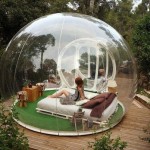 Этот необычный домик-гостиница-пузырь находится в Марселе (Франция)