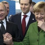 На встрече Путина и Меркель последняя была приятно поражена чувством юмора Владимира Владимировича: