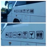 В этом автобусе удобств больше
